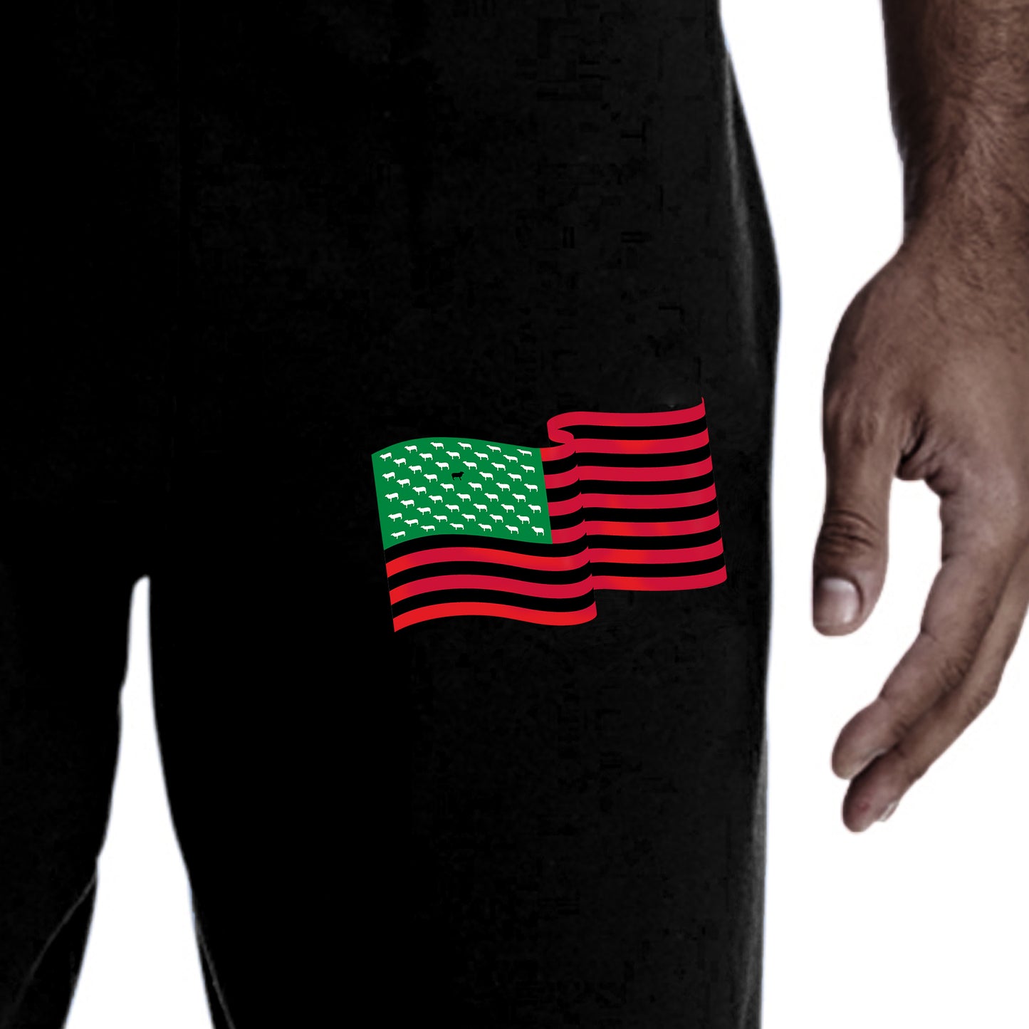 40acres and a Mule Flag In Motion Sweatpants